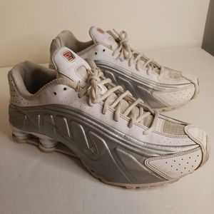 Nike Shox R4 White Metallic - 104265-131 US 11